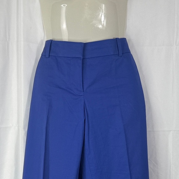 J. Crew Vibrant Blue Straight Leg Pants - Picture 4 of 9